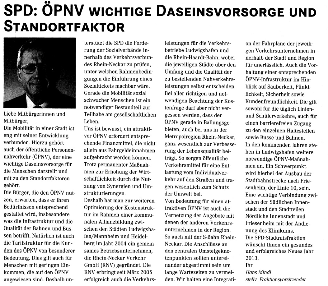 Neue LU - SPD PNV